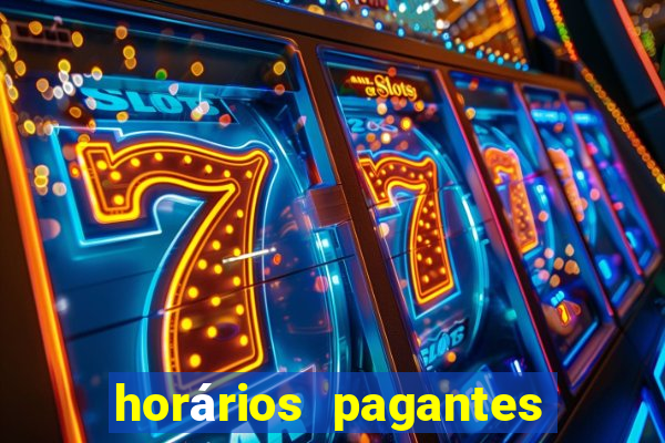 horários pagantes do fortune tiger