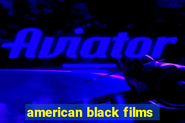 american black films