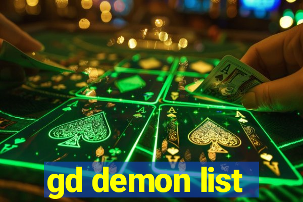 gd demon list