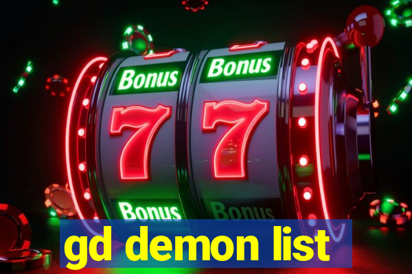 gd demon list