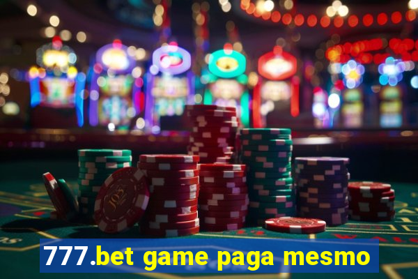 777.bet game paga mesmo