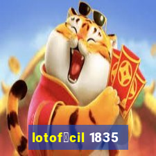 lotof谩cil 1835