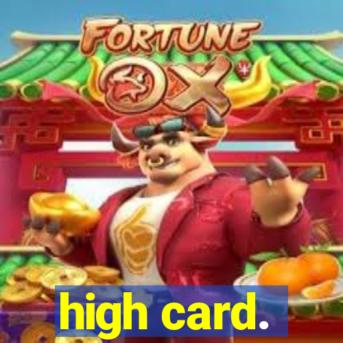 high card.