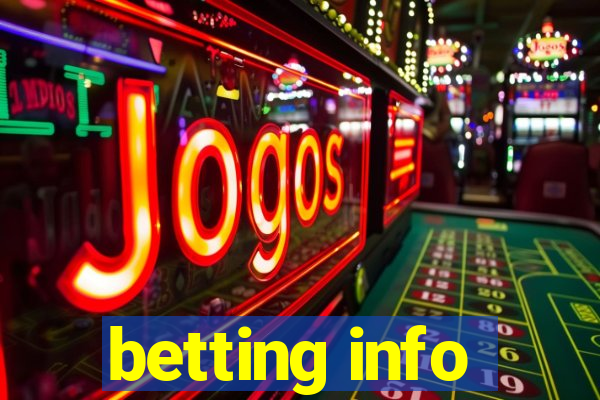 betting info