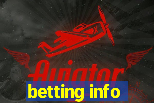 betting info