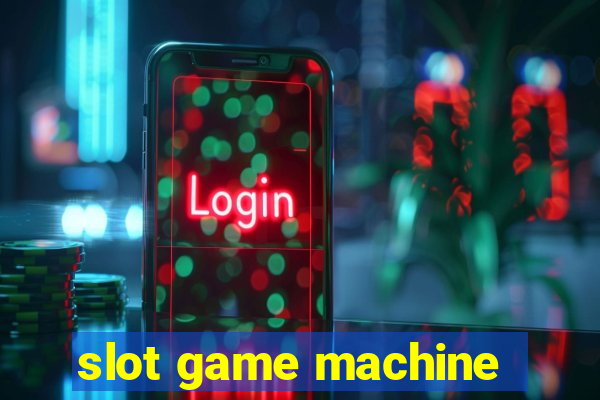 slot game machine