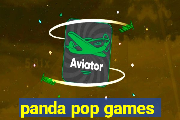 panda pop games