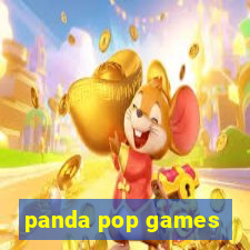 panda pop games