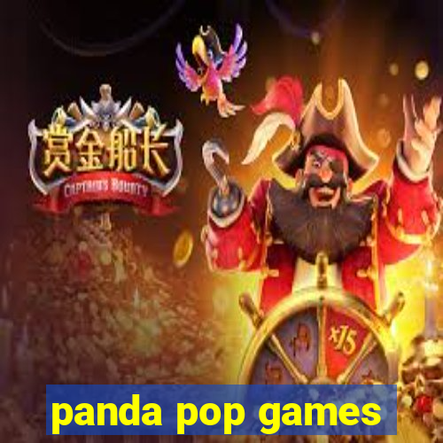 panda pop games