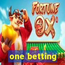 one betting