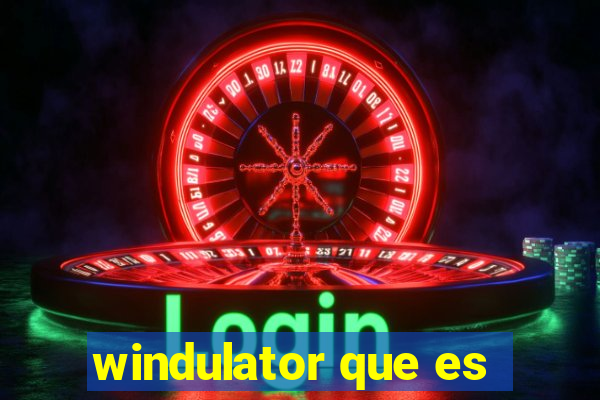 windulator que es