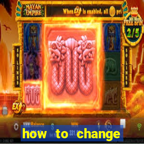 how to change bingo card on slot machine