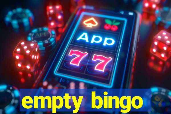 empty bingo