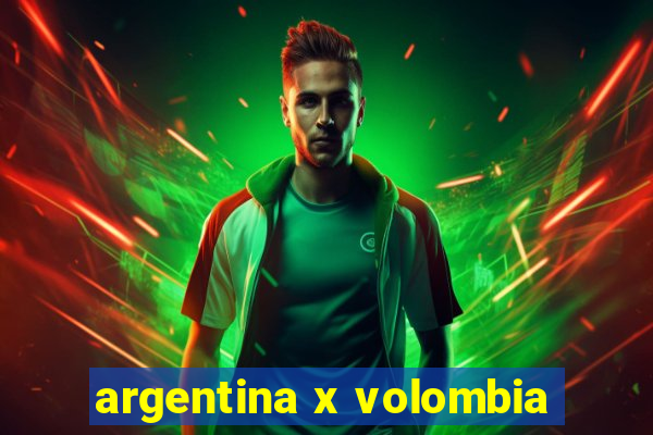 argentina x volombia