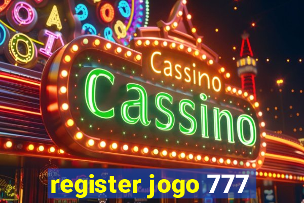 register jogo 777