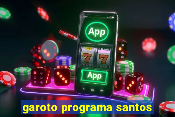 garoto programa santos