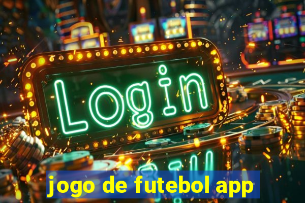 jogo de futebol app