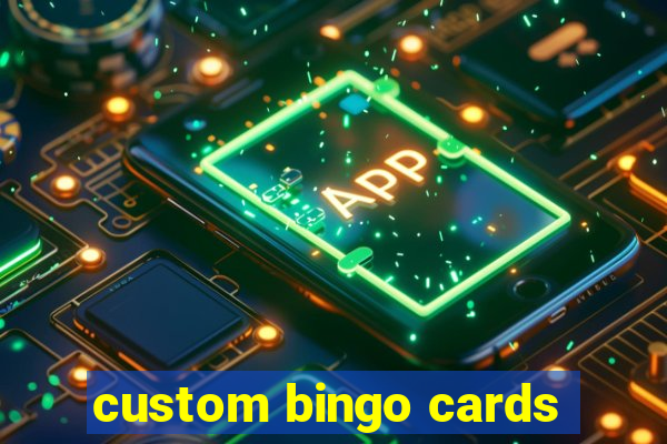 custom bingo cards