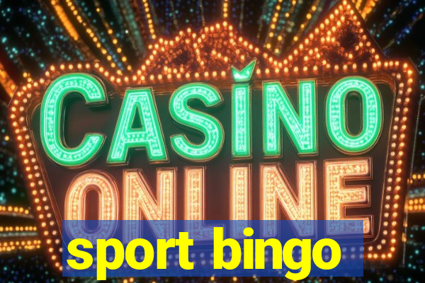 sport bingo