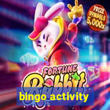 bingo activity