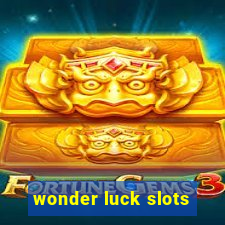 wonder luck slots