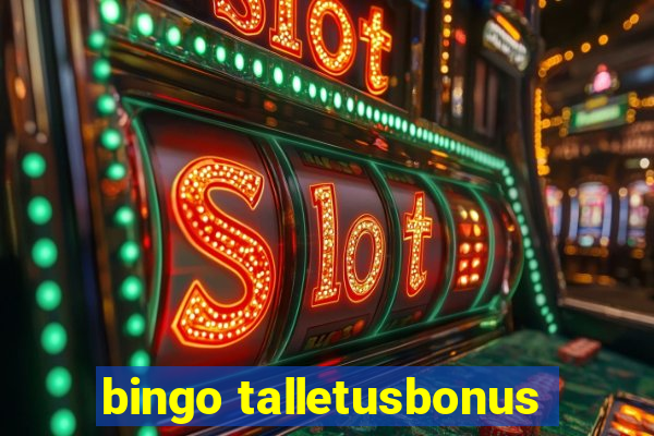 bingo talletusbonus