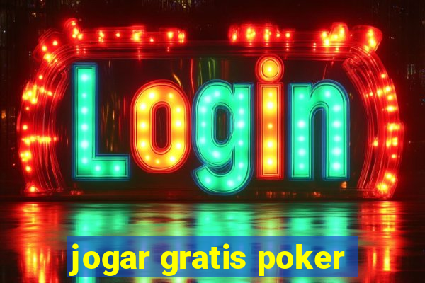 jogar gratis poker