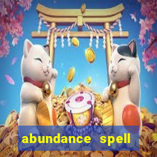 abundance spell slot free play