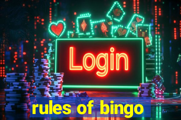 rules of bingo