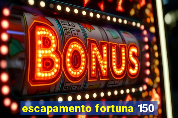 escapamento fortuna 150