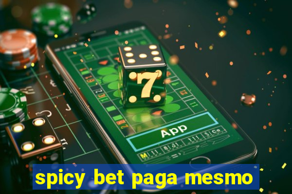 spicy bet paga mesmo