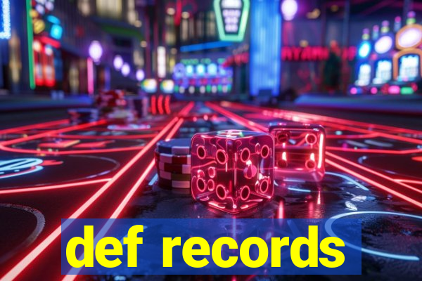 def records