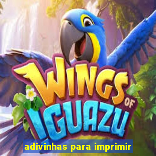 adivinhas para imprimir