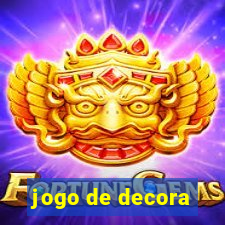 jogo de decora