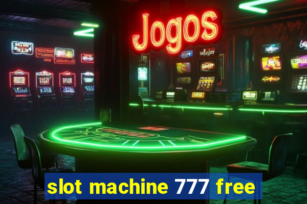 slot machine 777 free