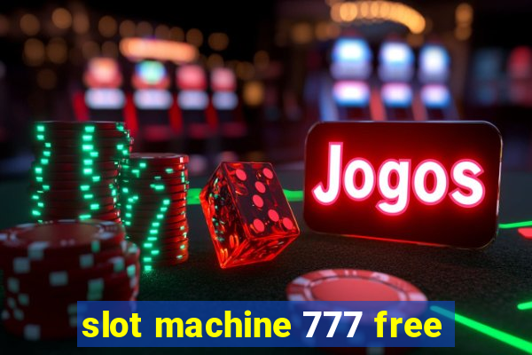 slot machine 777 free