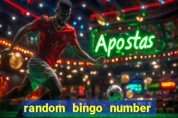 random bingo number generator 1-90