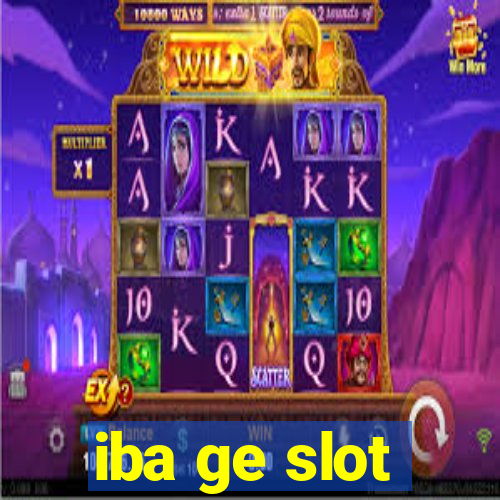 iba ge slot