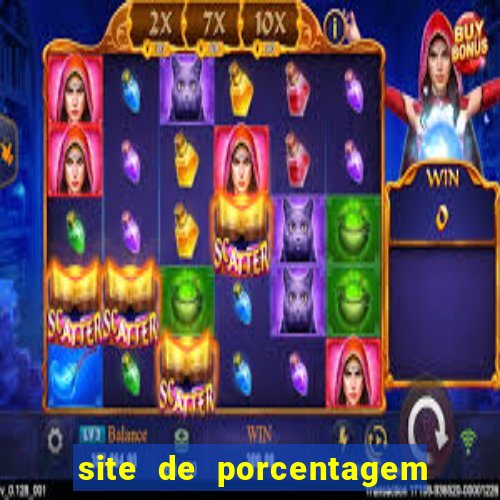 site de porcentagem de slots