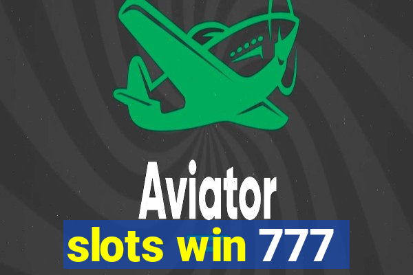 slots win 777