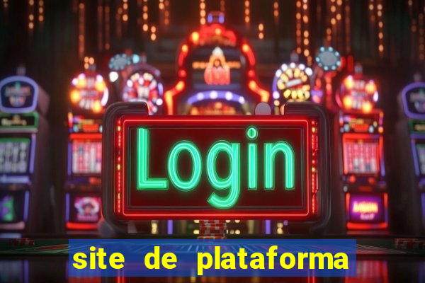 site de plataforma de jogos