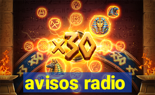 avisos radio