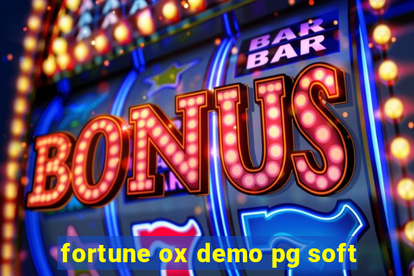 fortune ox demo pg soft