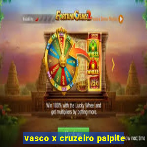 vasco x cruzeiro palpite