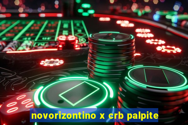 novorizontino x crb palpite