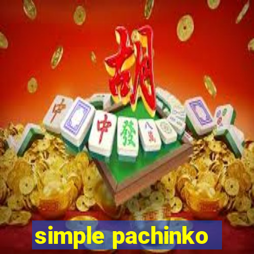 simple pachinko