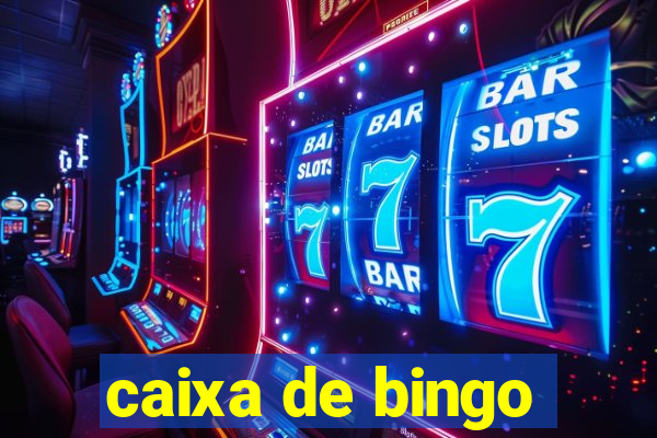 caixa de bingo