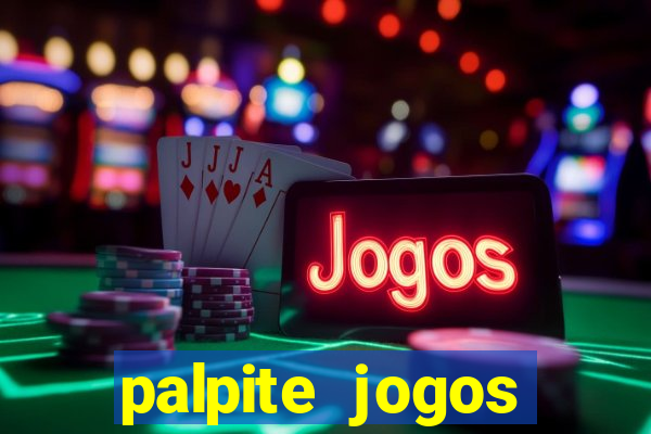 palpite jogos futebol hoje