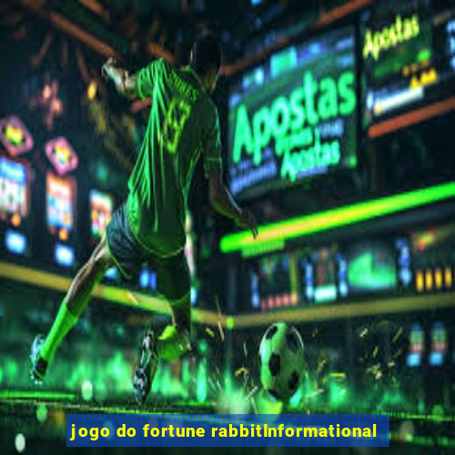 jogo do fortune rabbitInformational