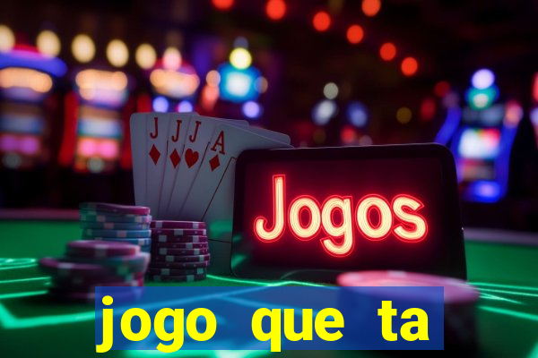 jogo que ta pagando na betano